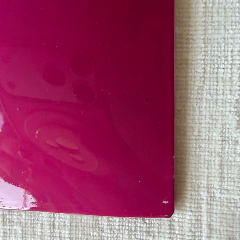 Lilly Pulitzer Pink/Navy Decorative Elephant Glass Cath All Tray - Picture 3 of 4